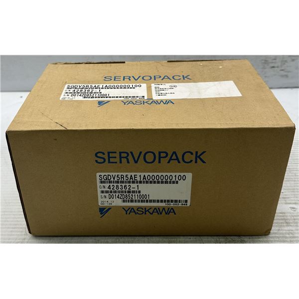 Yaskawa #SGDV-5R5AE1A Servo Pack