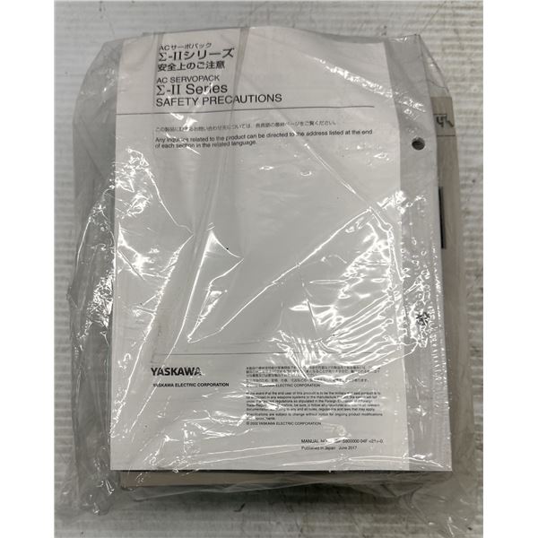 Yaskawa #SGDH-08AE Servo Pack
