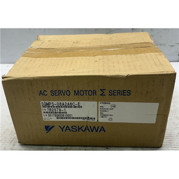 Yaskawa #SGMPS-08A2A6C-E Servo Motor