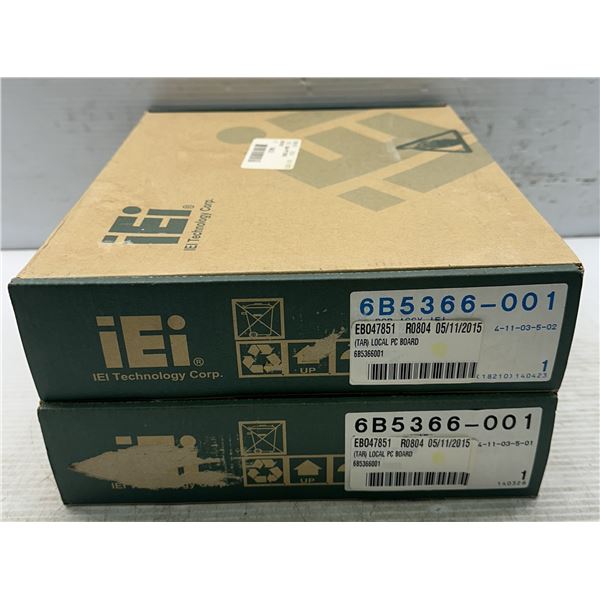 (2) iEi #ICE-DB-BIL-R11-SET Circuit Boards