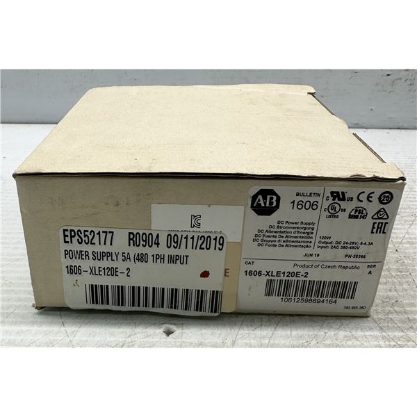 Allen Bradley #1606-XLE120E-2 Power Supply