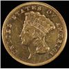 Image 1 : 1874 $3 GOLD PRINCESS NICE BU, PROOFLIKE!