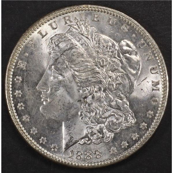 1888 MORGAN DOLLAR CH BU