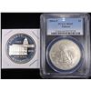 Image 1 : 2001-P & 2004-P SILVER $1 COMMEMS
