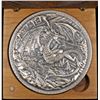 Image 1 : (1) 10 OZ .999 SILVER DRAGON VS VIKINGS ROUND