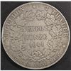 Image 2 : 1841 GERMAN STATES HESSE-DARMSTADT 2 THALER