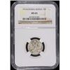 Image 1 : 1916(OSAKA) SILVER RUSSIA 15K NGC MS65