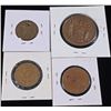 Image 4 : (500) MIXED DATES WHEAT CENTS & (4) TOKENS