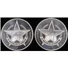 Image 2 : (2) 1 OZ .999 SILVER LIBERTY BELL ROUNDS
