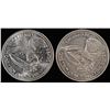 Image 2 : (2) 1 OZ .999 SILVER 1984 AMER PROSPECTOR ROUNDS