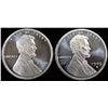 Image 1 : (2) 1 OZ .999 SILVER WHEAT CENT ROUNDS