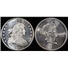 Image 1 : (2) 1 OZ .999 SILVER ROUNDS