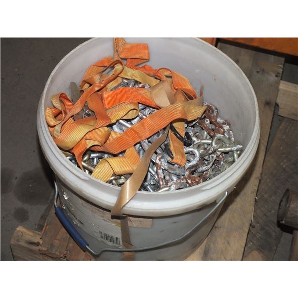 Pail Of Tire Chains