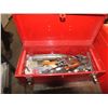 Image 1 : Red Tool Box w/ Assorted Tools