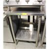 Image 1 : ST. STEEL EQUIPMENT STAND W/ UNDERSHELF 37"TX