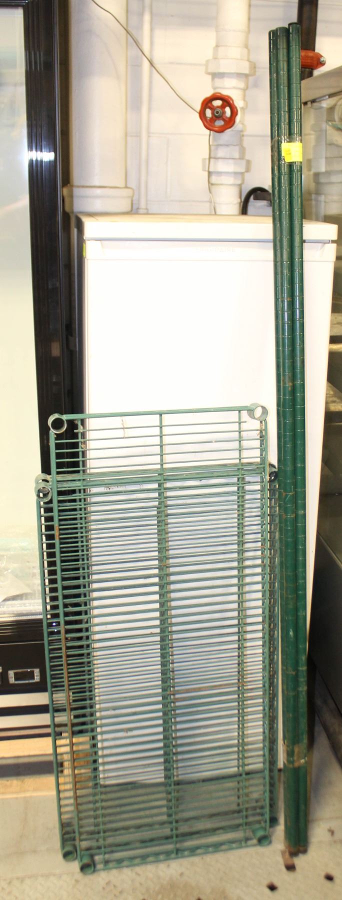 GREEN 3 TIER METRO RACK *TWO DIFFERENT SIZES OF