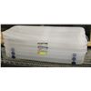 Image 1 : LOT OF 3 STERILITE UNDER BED STORAGE BOXES