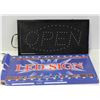 Image 1 : OPEN SIGN 20"W 10"L