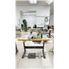 Image 1 : YAMATO VC VC2700-156M SINGLE NEEDLE COMMERCIAL 5 THREAD ELECTRIC FOOT CONTROL COVERSTITCH MACHINE