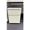 Image 2 : WHITE WORKSURFACE CUBICLE STYLE 66 1/2"W X 33"D X 35"H  TO BACK WORK STATION WITH WHITE
