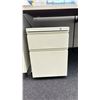 Image 2 : WHITE WORKSURFACE CUBICLE STYLE 66 1/2"W X 33"D X 35"H  TO BACK WORK STATION WITH WHITE