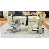 Image 2 : BROTHER TN-845A-003 DUAL NEEDLE 3 THREAD ELECTRIC COMMERCIAL FOOT CONTROL SEWING MACHINE