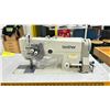 Image 2 : BROTHER MARK II LT2-B845-3 DUAL NEEDLE 3 THREAD ELECTRIC COMMERCIAL FOOT CONTROL SEWING MACHINE