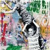 Image 2 : Never, Never Give Up! by Mr Brainwash Original