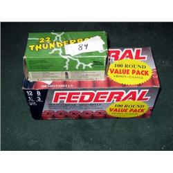 SHOT GUN SHELLS & 22 BULLETS