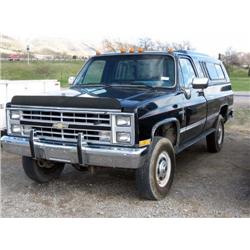 *1985 CHEVY K-20 SILVERADO