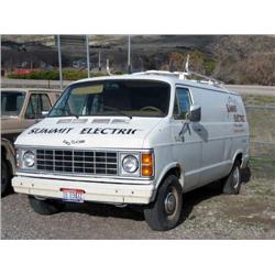 *1985 DODGE B150 VAN