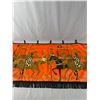 Image 1 : Mid Century Modern 1960s Tibor Reich Silk Screen Printed Textile Atournament Design 322A England and