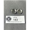Image 2 : Pair of 1st Nations "End of The Trail" Sterling Earrings