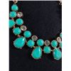 Image 2 : Gorgeous Vintage Glass Stone Necklace