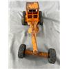 Image 2 : Vintage Orange Metal Tonka Road Grader Approx.16.5" L