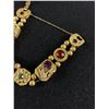 Image 2 : Vintage European w/ Stones Bracelet and Safety Chain