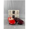 Image 1 : 2 Vintage  ERTL Corvette Convertibles - 40th Anniversary 1993 & 1992 Special Edition
