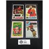 Image 1 : Lot of 4 Vintage NHL Goalie Cards. Espisito, Parent Etc