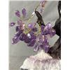 Image 2 : 10" Amethyst Tree. Brazil. On Amethyst Base. MSRP $480.00