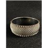 Image 2 : Mesh Bangle w/ Rhinestones Edges on Both Sides