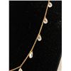 Image 2 : Gold Plated Stainless Steel w/ Crystal Necklace