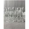 Image 2 : Large Lot Of Misc Glasses Including Pinwheel Pattern & A 7.5" Glass Pitcher