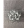 Image 8 : Large Lot Of Misc Glasses Including Pinwheel Pattern & A 7.5" Glass Pitcher