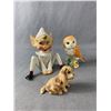 Image 2 : Vintage Home Décor - Large Candle Lamp, Beswick England Owl, Made In Japan Elf & More