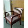 Image 2 : Vintage Upholstered Chair. NO SHIPPING Approx. 34" H x 22" x 20"
