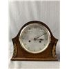 Image 2 : Vintage Mantel Clock and Procelain Figurine