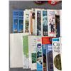 Image 3 : Collectible Lot of Oil Cans and Road Maps