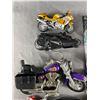 Image 5 : Lot of Toy Motorcycles and Games
