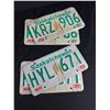 Image 2 : Lot of 6 Vintage Saskatchewan License Plates