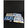 Image 1 : Lot of 8 Vintage BC License Plates